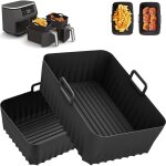 Moule silicone air fryer accessoires pour philips ninja foodi max foodi af400eu af300eu 7. 6 - 9. 5l, ...