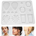 Moules en silicone pour boucles d'oreilles et bijoux, cr�ation de porte - cl�s, pendentifs et �poxy multi ...