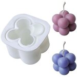 Moule en silicone pour bougie parfum�e mini rubik's cube