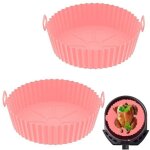 Moule en silicone pour friteuse  air, friteuse  air, moule pour friteuse  air en 2 pices, panier ...