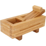 Moule � sushi en bambou avec rainures ? moule pour rouleaux de riz sushi fait maison