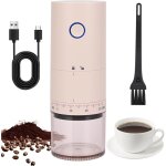 Moulin � caf� electrique avec 38 r�glages, usb rechargeable moulin a cafe, broyeur caf� portable pour ...