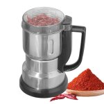 Moulin � caf� �lectrique, moulin � grains, broyeur � poudre en acier inoxydable broyeur � �pices �lectrique ...