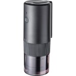 Moulin  caf lectrique  meules coniques, rglages prcis et rglables, portable (noir)