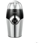 Moulin � caf� �lectrique - sokany - sk - 3024 - 150w - capacit� 50g - inox noir / argent