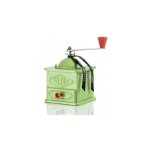 Moulin � caf� elma en t�le vert anis