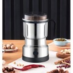 Rhg moulin � caf� et � �pices � une touche 500 ml facile � utiliser lame amovible en acier inoxydable ...