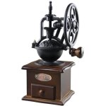 Moulin � caf� manuel, avec r�glages de mouture et bac d'�gouttement, cafeti�re manuelle vintage avec ...