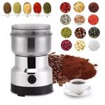 Moulin �lectrique, pour c�r�ales / �pices / noix, acier inoxydable, protection contre les surcharges, ...