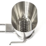 Moulin herbe aromatique a manivelle inox Moulin herbe aromatique a manivelle inox