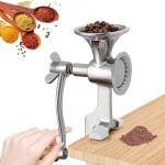 Moulin manuel en acier inoxydable 304, moulin � noix portable, moulin � �pices, finesse r�glable