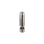 Moulin  poivre lectrique led - d 5 x h 23 cm - argent - livraison gratuite