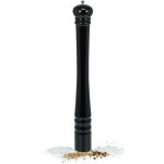 Moulin  sel et poivre, modle classique, xxl, en bois, meule en cramique, hxd : 51, 5 x 6 cm, noir ...