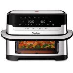 Moulinex easy fry dual flex friteuse gris 9 litres