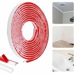 Moulure autocollante flexible 5m moulage en quart de rond �tanche quart de rond pvc adhesif quart de ...