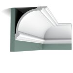 Orac - c338 corniche plafond polyurthane decor - 18x18x200cm (h x p x l) - moulure dcorative polyurthane ...