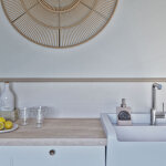 Moulure murale d�corative en bois aneou - 0, 8 x 3, 1 x 100 cm - brut sans peinture - cimaise - plinthe ...