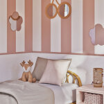 Moulure murale d�corative en bois flute convexe - 1 x 3 x 100 cm - brut sans peinture - cimaise - plinthe ...