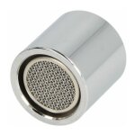 Mousseur design m 18 x 1 ff diamtre ext. 20 mm, laiton chrom