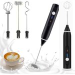 Mousseur � lait �lectrique fouet �mulsionneur � lait usb mousseurs � lait � main rechargeable par usb ...