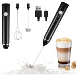 Mousseur � lait �lectrique - fouet �lectrique - mousseur � lait rechargeable usb - mini mixeur sans fil ...