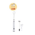 Mousseur à lait électrique usb rechargeable 2 fouets electrique 3 vitesses réglables mousseur lait, petit ... Mousseur à lait électrique usb rechargeable 2 fouets electrique 3 vitesses réglables mousseur lait, petit ...