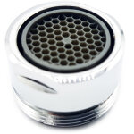 Mousseur robinet 20mm m�le ? �conomie d'eau jusqu'� 70% ? d�bit 4 l / min ? finition laiton chrom� pour ...