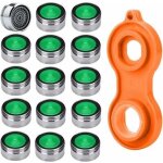 Vurahome - mousseur robinet economiseur d'eau 15pcs m24 embout brise jet robinet haute qualit� mat�riel ...