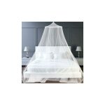 Aiperq - moustiquaire de lit double, universelle moustiquaire lit double tulle tissu moustiquaire voyage ...