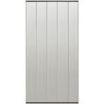 Moustiquaire de porte rideau en maille 5 pcs noir 120x240 cm vidaxl