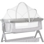 Moustiquaire universelle pour berceau avec fermeture �clair, tente de lit b�b� en tissu � mailles fines ...