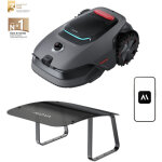 Mova lidax ultra 1600 ? jusqu?� 1600 m�, abri pour robot tondeuse inclus, lidar 3d ia, cartographie automatiqu ...