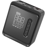 Mova map001 gonfleur portable sans fil 120 w ? batterie 3 � 2600 mah, compact, gris argent