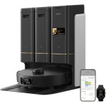 Mova - aspirateur robot laveur z50 ultra avec serpilli�re chenille autonettoyante � 36�c, aspiration ...