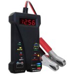 Mp0514a - uk testeur de batterie num�rique 12 v voltm�tre alternateur syst�me de charge analyseur avec ...