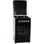Mpm - 56 - kgm - 12b cuisinière de gaz / électrique noir Mpm - 56 - kgm - 12b cuisinière de gaz / électrique noir