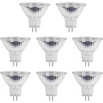 Mr11 12v 20w ampoules halog�nes gu4 dimmable, blanc chaud 2700k, spot halogene gu4 pour armoires, �clairage ...