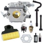 Ms250 carburateur pour stihl ms 250 021 ms210 023 ms230 025 tron�onneuse remplacement pour 1123 - 120 ...