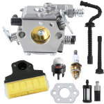 Ms250 carburateur pour stihl ms 250 021 ms210 023 ms230 025 tron�onneuse remplacement pour 1123 - 120 ...