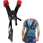 Msbd tondeuse � bandouli�re - tondeuse � harnais double �paule avec ceinture de nylon durable adjuestable ...