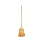 Balai traditionel extrieur en paille 136cm msv
