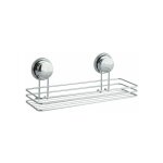 Msv - etagre de douche  ventouses acier chrom