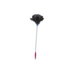 Plumeau plumes autruche 70cm manche bois - msv