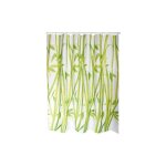 Rideau de douche polyester 180x200cm bambou - msv