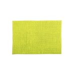 Tapis de bain microfibre chenille 40x60cm vert anis msv