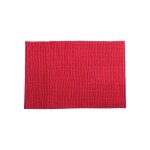 Tapis de bain microfibre chenille 60x90cm rose fuschia msv