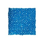 Tapis fond de douche pvc galets 53x53cm bleu marine msv Tapis fond de douche pvc galets 53x53cm bleu marine msv