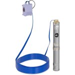 Msw - pompe de puits submersible pompe de forage commande 6. 000 l / h acier inoxydable