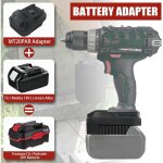 Mt20par adaptateur de batterie pour makita vers outil �lectrique parkside convertisseur de batterie pour ...