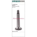 Mtd 008916 arbre de moyeu de porte - lame de tondeuse de tracteur de pelouse